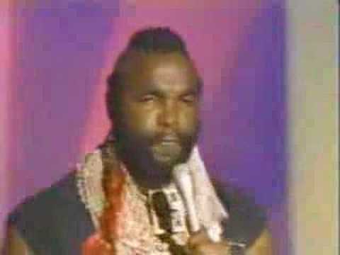 Mr. T's Rap Song - Treat Your Mother Right