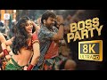 Waltair Veerayya Boss Party 8K 4K Video Song Megastar Chiranjeevi Urvashi Rautela DSP