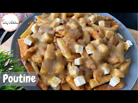 Classic Canadian Poutine From Scratch | Juhys Kitchen