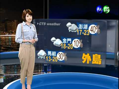 十二月二十八日華視晚間氣象