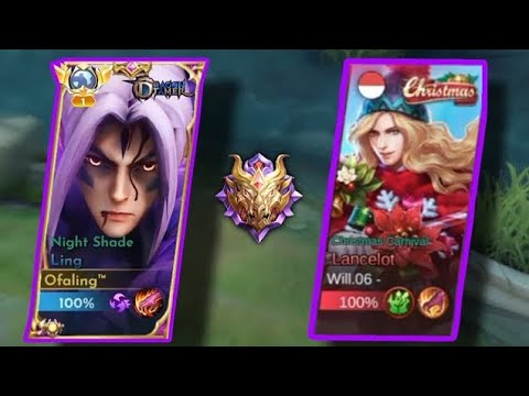 ADU MMR LING VS LANCELOT HIGH TIER ~ LING GAMEPLAY