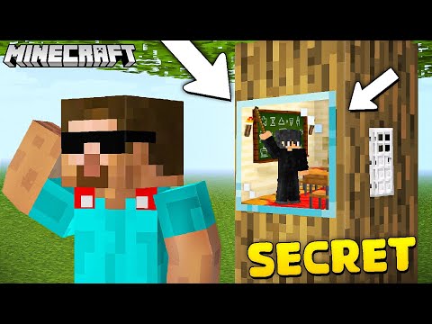 I Created a Mini School to Troll Proboiz95 in Minecraft...