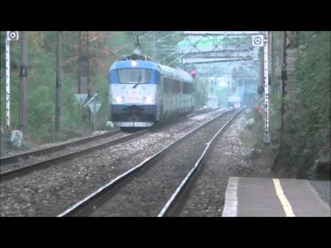 Vlaky: prejazd 380.007 na EC 173 Porta Bohemica + úžasný pozdrav