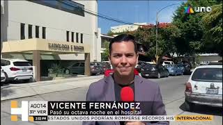 Esta es la última información sobre la salud de Don Vicente Fernández