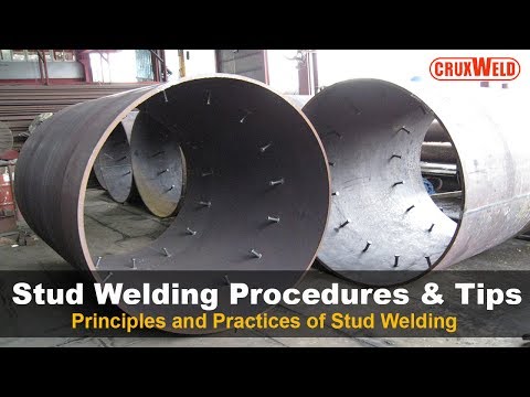 Cruxweld automatic stud welding machine