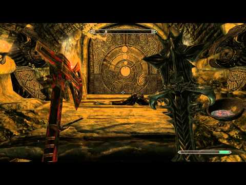The Elder Scrolls V Skyrim: a small part of the walkthrough "forbidden legend" gameplay 1080p