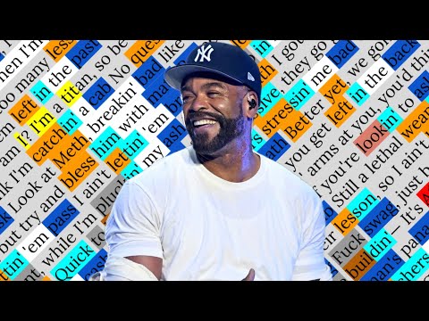 Method Man, Trillmatic | Rhyme Scheme Highlighted