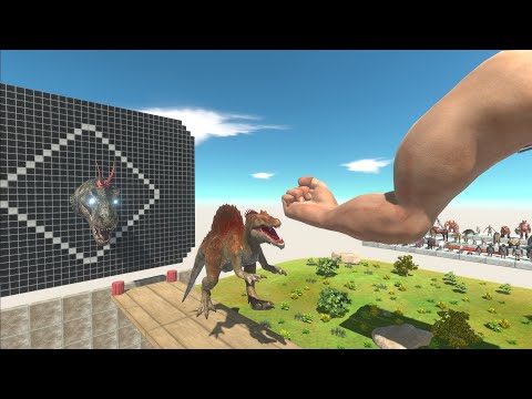 WHO WILL SURVIVE PUNCH CHALLENGE WITH ALL UNITS - ANIMAL REVOLT BATTLE SIMULATOR