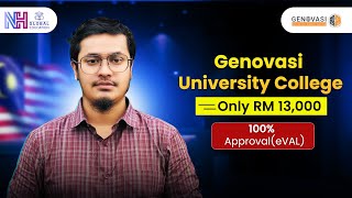 RM13000 at the lowest cost l Study in Malaysia l Genovasi University College l #studyinmalaysia