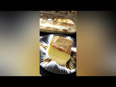 Trileçe – The Ultimate Soft & Milky Cake with Caramel Easy Recipe