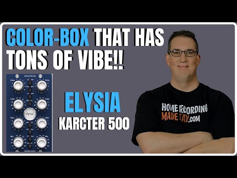 Elysia Karacter 500 Stereo Saturator | Sound Demo