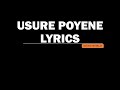 USURE POYENE LYRICAL VILLIAN MOVIE MUSIC WORLD