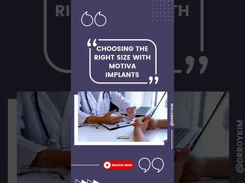Choosing the Right Size with Motiva Implants! #motiva #implants #motivaimplants #breastimplants