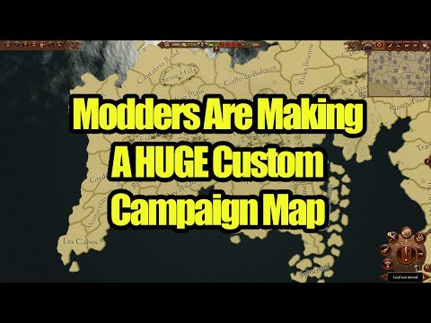 Modders A Making A HUGE Custom Campaign Map For Warhammer 3 - Old World Map But BIGGER