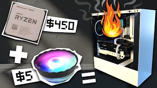 Can a $5 cooler handle a Ryzen 7 5800X?