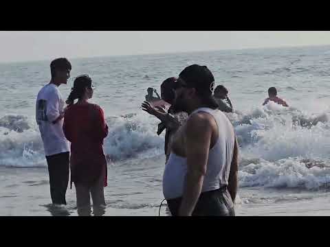 COXS BAZAR SEA BEACH | Tour of LABONI Beach | Sea Bath Activities and Beach Walk-0021