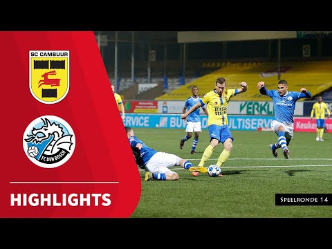 Samenvatting SC Cambuur - FC Den Bosch (27-11-2020)