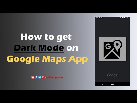 5 Enabling Dark Mode in Google Maps on iPhone
