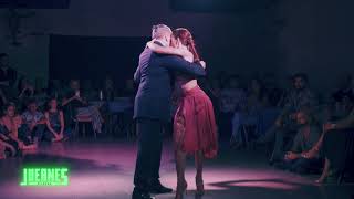 VIRGINIA VASCONI Y PANCHO MARTINEZ PEY EN JUERNES MILONGA