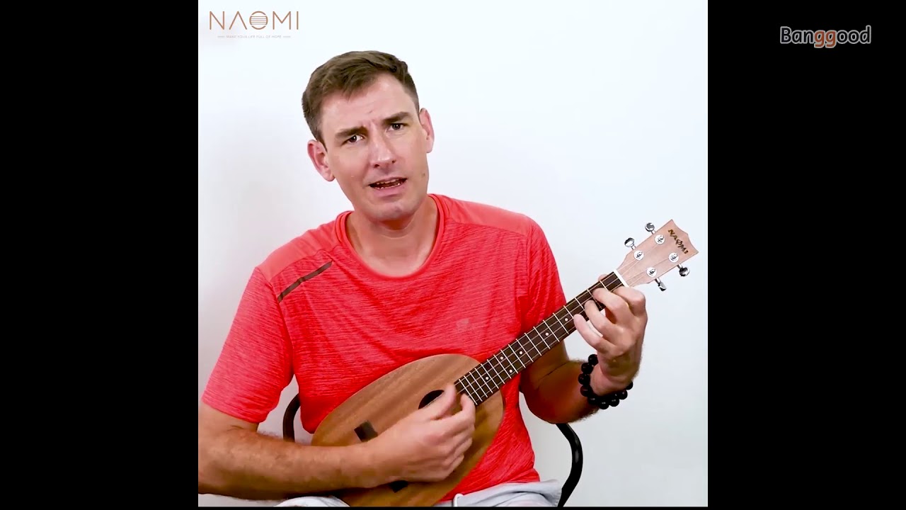 NAOMI 21/23/26 Inch 4 String Pineapple Shaped Sapele Ukulele Musical Instrument-Banggood Toy&Hobbies