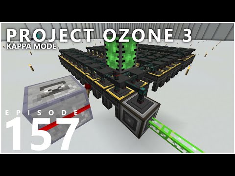 Project Ozone 3 Kappa Mode - OSGLOGLAS, MATRIX & EGGPLANTS [E157] (Modded Minecraft Sky Block)