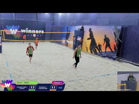 Winners Beach Volleyball Court 1 17.01.2021 Part 2