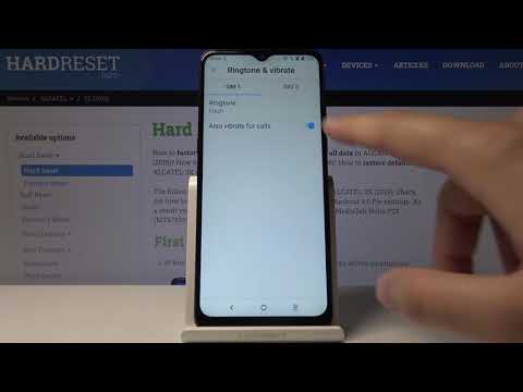 How to Enter Vibration Settings in ALCATEL 3X 2019 – Open Vibration Settings