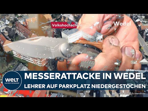 Video Thumbnail: MESSERATTACKE IN WEDEL: Lehrkraft auf Parkplatz von Volkshochschule niedergestochen