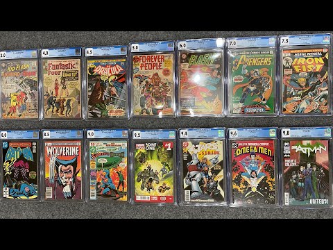 EXAMPLES OF CGC COMIC BOOK GRADING SCALE