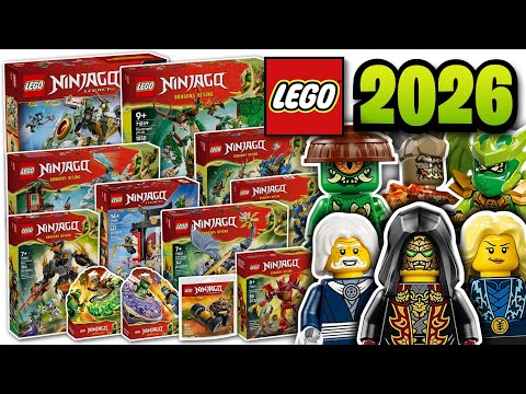 LEGO Ninjago 2026 Sets OFFICIALLY Revealed - Anniversary Legacy & Season 4 Sets