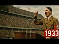 Adolf Hitler Speech 1933 Color