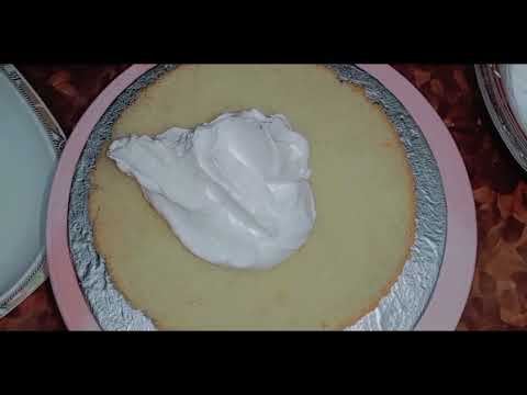 Cream cake recipe without  oven| simple and easy recipe| cooking with Hadiya