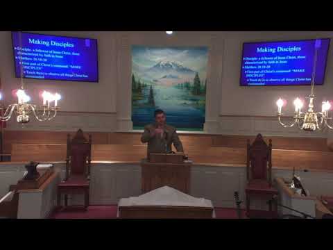 October 6th 2019 Making Disciples and Mia Medley Baptism