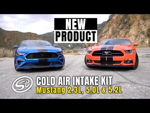 Introducing S&B Cold Air Intake Kits for the Ford Mustang 2.3L, 5.0L, and 5.2L