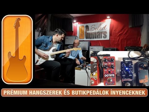 FUZZ pedálok tesztje - SelectGuitars 2020 - 01.28 élő adás