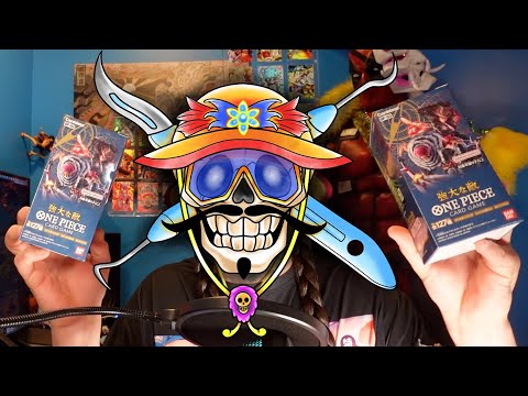 OP03 Pillars of Strength Booster Box Opening - One Piece Card Game DenTull Tooth Tip Episode 1