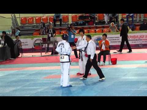 Pataka Stavroula (GRE) v Choe Su Ryon (DPRK) Female +75kg Sparring Final