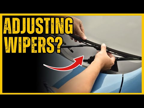 How to Adjust and Fix Annoying Wiper Chatter on Windshield - EASY!