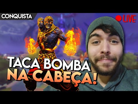 TACA BOMBA NA CABEÇA DELES! AGNI MID - Ranked Conquista - Smite Br
