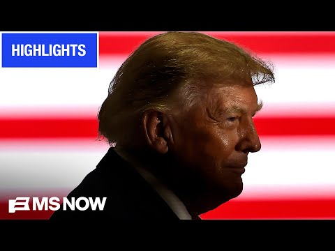 'Republicans are in REAL TROUBLE': Watch MS NOW's reaction to Trump's red state campaign blitz