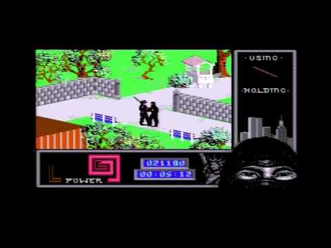 C64 - Last Ninja 2 - Central Park