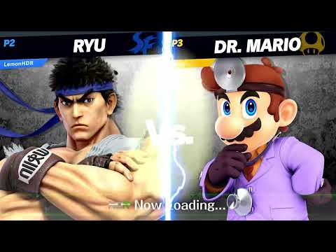 Clocktower Smash 107 - LQ - Lernonad (Ryu, Ken) vs. CoolToole (Dr. Mario) - HDR