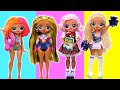 LOL OMG Doll Love Story, School Routine, Cheerleading & Gymnastics Videos