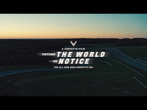 All-New 2023 Corvette Z06 Reveal | “Putting the World on Notice" | Chevrolet Canada