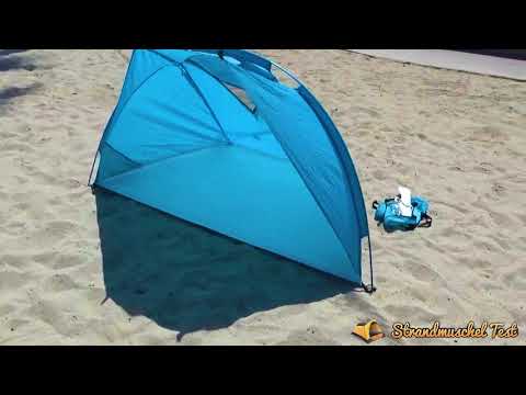 Outdoorer Reise Strandmuschel Helios Air 850 Praxis Test - Aufbau