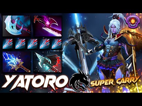 Yatoro Drow Ranger Hawkeye - Dota 2 Pro Gameplay [Watch & Learn]
