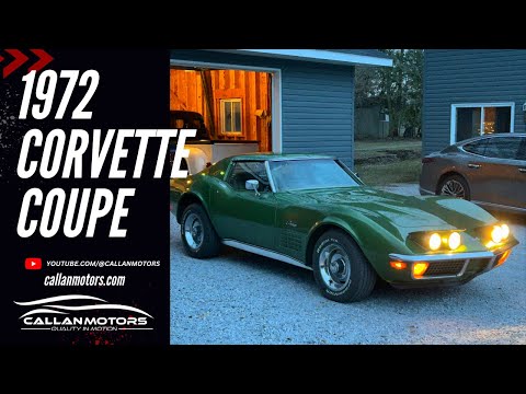 1972 Chevrolet Corvette (CC-1837507) for sale in Perth, Ontario