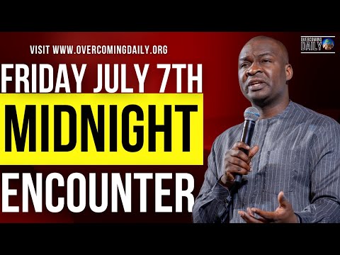 [FRIDAY JULY 7TH] MIDNIGHT SUPERNATURAL ENCOUNTER WITH THE WORD OF GOD | APOSTLE JOSHUA SELMAN