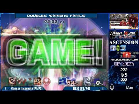 "Ascension 5/7/16" - Cancer Incarnate (Wario & Mario) v. Elk G (G&W & Wolf) - Winners Finals