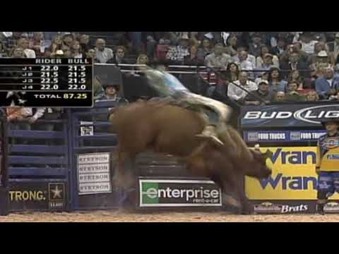 Jared Farley vs Too Sharp - 06 PBR Finals (87.25 pts)